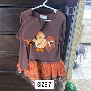 SALE Turkey set includes leggings